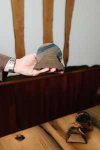 Hand Crafted Eco-Friendly Durable <b>Resin</b> and Wood Classic Coaster Set with Holder Drink Coasters Round <b>Table</b> Coasters <b>Epoxy</b> - Product Image 2