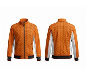 Ropa Deportiva, Chaqueta con Cierre de Sublimación Completa, Ropa para Correr y Hacer Ejercicio, Cálida, Transpirable y de Secado Rápido |   Tallas Hombre Mujer Juvenil - Product Image 2