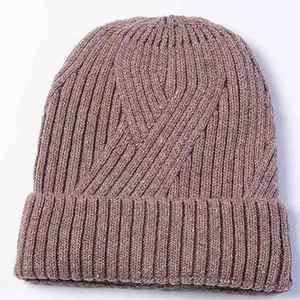 Plain Streetwear Black <b>Slouch</b> Knit <b>Hats</b> Sport Custom Labels <b>Beanie</b> - Product Image 4