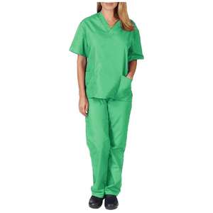 Ensemble de Blouses Médicales Personnalisées en Gros – Tenue d'Infirmière, Vêtements de Travail pour Hôpital, Haut Chirurgical Col V et Pantalon pour Clinique Dentaire et Salon - Product Image 3
