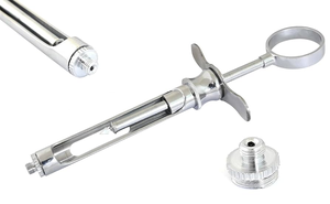 Seringues dentaires professionnelles pour anesthésie locale, construction durable en acier inoxydable, agrandissement du pénis - Product Image 3