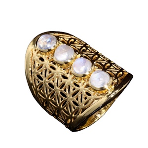 925 Sterling Silver Eternity <b>Ring</b> Round Cabochon Ethiopian <b>Opal</b> Gemsstone Bezel Set Classic Design <b>for</b> Birthday Anniversary Gift - Product Image 6