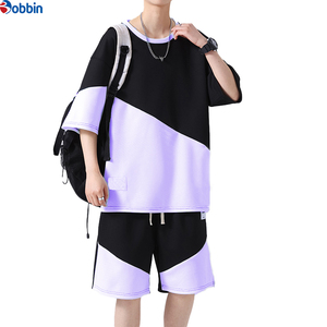 Conjunto de Verano Personalizado de Ropa Urbana para Hombre, Camiseta y Pantalones Cortos Transpirables de Alta Calidad, Conjuntos de Camiseta para Hombre, Estilo Urbano Juvenil - Product Image 5