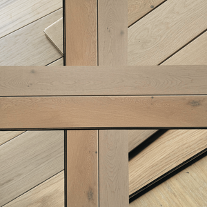 Diseño europeo francés de 2 capas de estilo de madera de roble para interiores y exteriores, instalación de clic para construcción de fábrica - Product Image 3