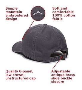 Casquette de baseball unisexe à profil bas, unie, réglable avec Velcro, pour l'extérieur, toutes saisons, facile à porter - Product Image 5