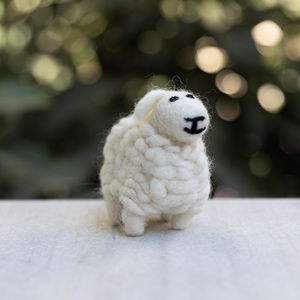 Handmade Felt Sheep Ornament Wool Farm Animal Hanging <b>Decor</b> Christmas <b>Tree</b> Toy <b>Easter</b> Lamb Gift Child Wholesale Bulk - Product Image 3