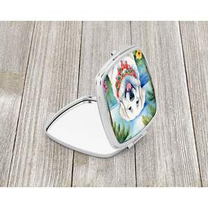 Grandes Pyrénées Luau miroir de maquillage de voyage compact miroir de poche décoratif portable pliant pour femmes et filles cadeau - Product Image 2