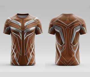 Custom Printed Sublimation T-Shirts | <b>Men</b> Women Youth Sizes | Lightweight Quick Dry Training Sportswear Wholesale - Product Image 1