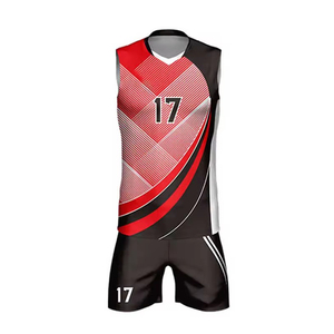 Servicio OEM, Uniformes de Voleibol Deportivos al por Mayor para Hombre, Logotipo Personalizado Impreso, Impresión Digital sin Mangas, Diseño Personalizado, MOQ Bajo - Product Image 2