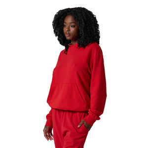 Vêtements de sport d'hiver décontractés pour femmes, 2-en-1, à capuche, doublés de polaire, 100% coton, séchage rapide, respirants, écologiques, taille élastique - Product Image 4