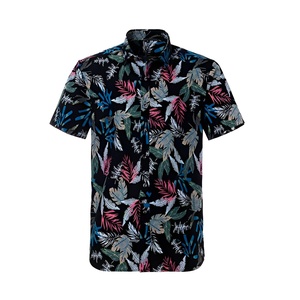 เสื้อฮาวายชายแบบสั่งทำพิเศษ แขนสั้น พิมพ์ลายแบบซับลิเมชั่น ระบายอากาศได้ดี เสื้อเชิ้ตชายหาดแบบลำลองติดกระดุม พร้อมเสื้อ OEM 2025 - Product Image 6
