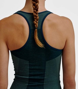 Débardeur personnalisé pour femme, doux, brossé, respirant, séchage rapide, extensible, ajusté, pour yoga, gym, fitness, vente en gros, marque privée premium - Product Image 1