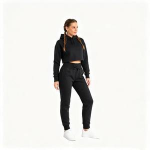 Conjunto Deportivo Personalizado para Mujer, Pantalones Deportivos de Algodón Estampados, Fabricante Mayorista - Product Image 2