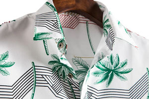 Camiseta Hawaiana para Hombre de Alta Calidad, Venta Caliente, Cómoda, Precio Económico, Transpirable, con Logotipo/Diseño Personalizado - Product Image 2
