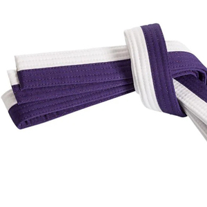 Nuevos Cinturones de Karate Ligeros de Alta Calidad al por Mayor con Logotipo Personalizado Bordado, Transpirables, Ecológicos, Duraderos, 100% Algodón para Artes Marciales - Product Image 5