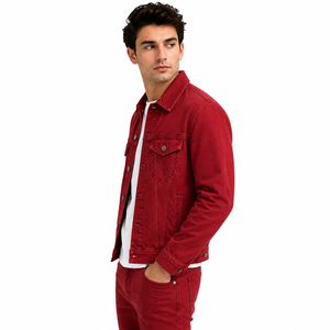 Chaqueta Vaquera de Invierno para Hombre, de Alta Calidad, Duradera, Cómoda, Estilo Atemporal, para Uso Diario, Casual, Urbana, de Viaje, Personalizable - Product Image 4
