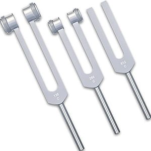 Diapason professionnel pour tests acoustiques, calibrage de fréquence sonore, éducation musicale et guérison thérapeutique - Product Image 2