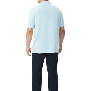 2026 New Men Short Sleeve for Shirts Breathable 100% Polyester Fabric Comfortable Fit <b>Classic</b> Collar Lightweight Anti-Wrinkle - Product Image 6