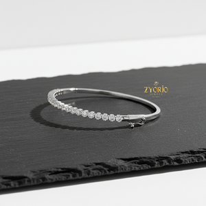 Pulsera de Cadena y Eslabones de Diamantes Clásica en Oro de 14K y 18K, Joyería Fina de Lujo para Mujer, Regalo de Boda, Fiesta - Product Image 3