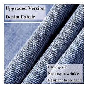 แจ็คเก็ตยีนส์ผู้ชายสไตล์วินเทจ แจ็คเก็ตยีนส์คลาสสิกพร้อมกระเป๋าหลายช่อง ผ้าผสมฝ้ายทนทาน สวมใส่สบาย - Product Image 6