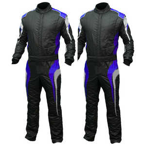Traje de Carreras de Karting Transpirable de Spandex/Algodón con Serigrafía Personalizada, Color, Diseño y Logotipo Personalizables para Adultos Hombres - Product Image 5