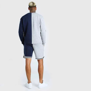 เสื้อผ้าผู้ชายฤดูร้อน เสื้อยืด 13 สี ชุดลำลอง 2 ชิ้น กางเกงขาสั้นผู้ชาย ชุดออกกำลังกาย ชุดกีฬา ไซส์ใหญ่พิเศษสำหรับผู้ชาย - Product Image 2