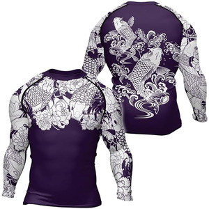 Camiseta Deportiva de Compresión de Alta Calidad en Spandex/Poliéster, Personalizable, Tejido Transpirable de Secado Rápido, Unisex, para Entrenamiento - Product Image 5
