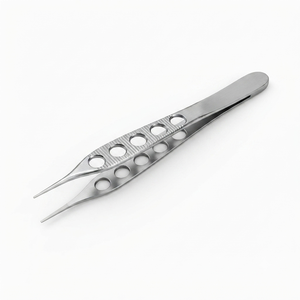 Pinzas Adson Brown Dentales con Orificios, Rectas, Quirúrgicas, Porta Agujas, Pinzas de Presión, Juego de Instrumentos de Acero Inoxidable con Certificación CE - Product Image 1