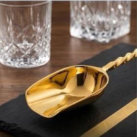 Luxury Gold <b>Bar</b> <b>Tools</b> Set 5Pcs Ice Scoop Tongs Spoon Cocktail Accessories Reusable Eco-Friendly Modern Luxury Stainless Steel - Product Image 4