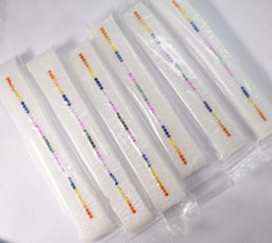 Multi zafiro Arco Iris zafiro 3 mm corte de diamante redondo pulsera de moda joyería para mujer regalo pulsera de zafiro fabricación de collares - Product Image 2