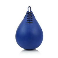Sac de frappe lourd Fairtex, ballon de vitesse en cuir PU, écologique, rapide, bleu et jaune, personnalisé, pour l'entraînement de boxe, utilisation universelle