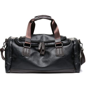 กระเป๋าหนังแบบดัฟเฟิล สกรีนโลโก้ได้ กระเป๋าเดินทาง กระเป๋าถือขึ้นเครื่อง ผู้ผลิตและจัดจำหน่าย OEM - Product Image 1