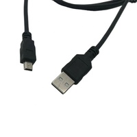 Venta caliente OEM USB 2,0 A a MiniB 5 pines macho a macho cable para carga y transferencia de datos ..