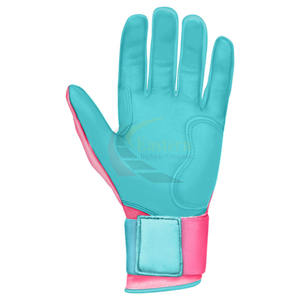 Gants de baseball pour adultes, fermeture auto-agrippante, antidérapants, personnalisables, vente en gros, paume confortable, qualité professionnelle - Product Image 3