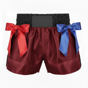 Pantalones Cortos de Muay Thai de Alta Calidad para Entrenamiento y Competición, Sublimados y Personalizados por el Fabricante, para Luchadores - Product Image 4