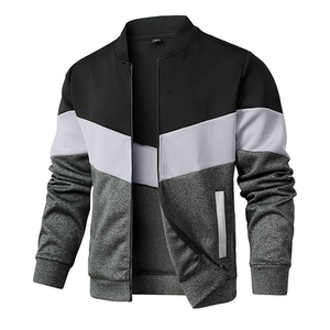 Blouson bomber pour homme personnalisé, résistant aux intempéries, respirant, surface 100% coton avec doublure rembourrée en poly-coton haute densité - Product Image 2
