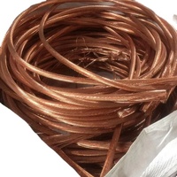 Fil de cuivre rouge de haute pureté 99,9 % de 8 mm, fourni par l'usine, avec services de découpe et de soudage de ferraille, excellente performance électrique