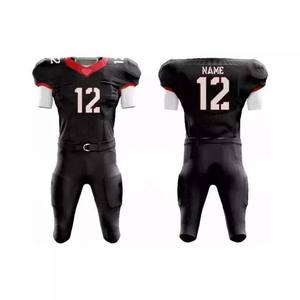 Uniformes de Fútbol Americano Personalizados, Transpirables, 100% Poliéster, Servicio OEM, Logotipo Frontal Personalizable, Nombres de Equipos Personalizables - Product Image 6