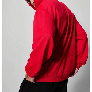 Long Sleeve Oversized Custom Printed Full Face <b>Zip</b>-<b>Up</b> <b>Hoodie</b> with Stars Print 100% Cotton Winter Casual Wear - Product Image 2