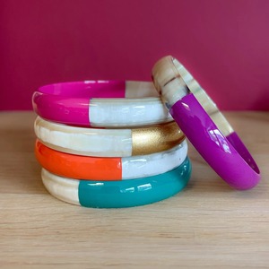 Bracelet artisanal de luxe pour femme en corne de buffle écologique, bijou de mode fait main pour mariage et soirée au meilleur prix - Product Image 6