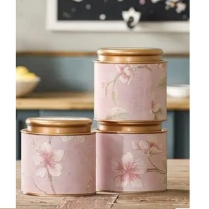 Recipiente Metálico con Acabado Esmaltado para Uso en la Cocina, Recipiente Metálico Ecológico para Azúcar, Sal y Otros Alimentos - Product Image 2