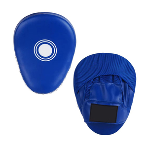 Coussinets de frappe personnalisés de haute qualité avec logo, faible MOQ, en cuir de vachette et PU, directement du Pakistan - pour l'entraînement de boxe - Product Image 2