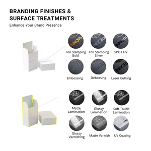 Caja de Cartón Plegable con Extremos Rectos, Impresa Personalizada y Ecológica, para Ensamblaje Rápido, Empaque de Cosméticos y Suplementos - Product Image 5