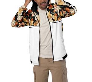 Veste coupe-vent pour homme imperméable à sublimation, logo personnalisé, fermeture éclair intégrale, veste anorak à sublimation pour homme - Product Image 5