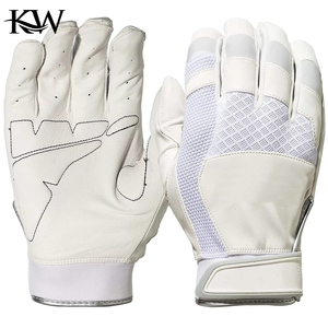 ถุงมือตีเบสบอลคุณภาพสูงแบบยาวพิเศษสำหรับการแข่งขัน ถุงมือตีซอฟต์บอลหนังออกแบบเองได้สำหรับการฝึกซ้อม - Product Image 4