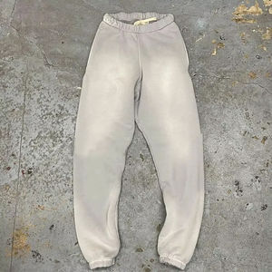 Pantalon de survêtement unisexe 2026 en molleton 100 % coton, coupe longue évasée, style vintage délavé, avec logo personnalisé, pour hommes, vente en gros - Product Image 5