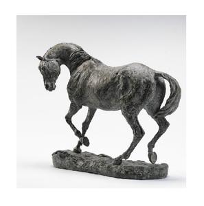 Estatua de Caballo Galopante de Aluminio Fundido de Lujo, Pieza Decorativa para Decoración Residencial de Alta Gama - Product Image 1