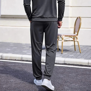 Survêtements polaires élégants pour hommes grande taille à capuche, personnalisables (logo et couleur), écologiques et respirants pour l'entraînement - Product Image 5