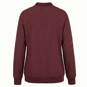 Chaqueta Médica de Tela Personalizada al por Mayor para Mujer, Uniforme de Enfermería con Cierre Frontal, Chaqueta Estilo Bomber para Doctoras de Hospital - Product Image 3