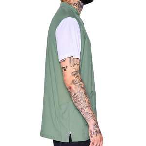 Salon Barber Sleeveless Vest Waterproof Customizable Lightweight Polyester Fabric Stylish Short Sleeve Design Eco-Friendly - Product Image 6